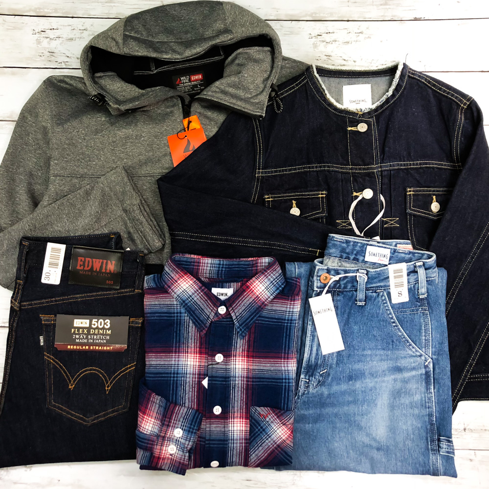 EDWINのジーンズ