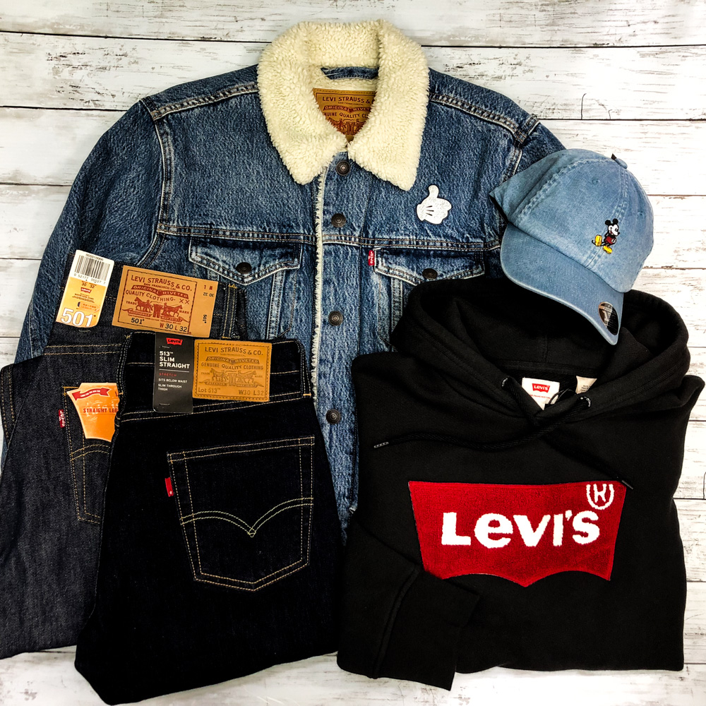 levisのジーンズ